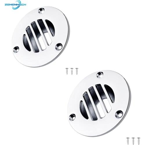 2PCS Boat Accessories 316 Stainless Steel Cut Out Boat Floor Deck Drain for Boat Yacht Deck Drainage Hardware Replacement Yacht