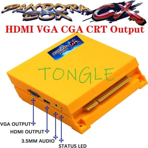 2021 Pandora Box CX 2800 in 1 Arcade Version Board Can Save Game For Console Arcade Machines Have 3P 4P Game Scan Line 3D Tekken