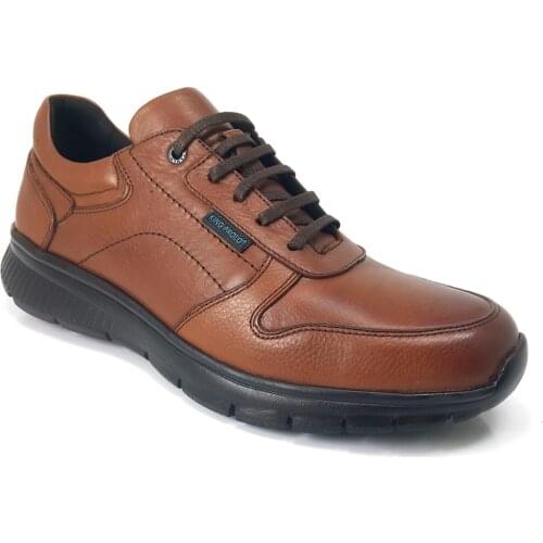 2021 Trend Yeni Sezon Model %100 Deri Ayakkabı İle Kişiye Özel ve Rahat Taba King Paolo 9485 Günlük Anatomik Erkek Ayakkabı