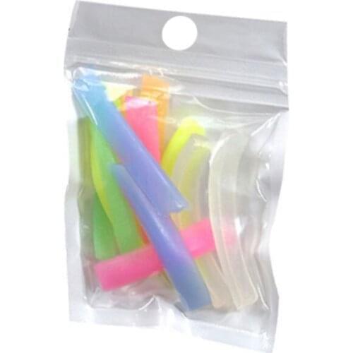 6 Pairs Different Color Eyelash Gel Pads, Silicone False Lash Curling Patch Lifting Fake Eye Lashes Pad for Eyelashes Extension