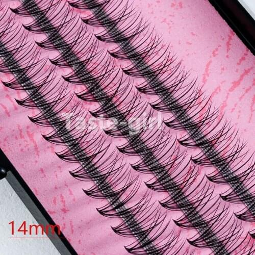 60 boxes 8-14MM Natural long 3d individual false eyelashes extension fake eye lashes profissional makeup supplies tool L1612
