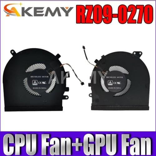 AKemy New Original For Razer Blade 15 RZ09-0270 Cooling Fan GTX 1060 Graphics card version CPU GPU Fan