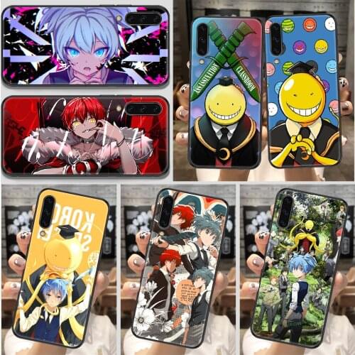 Assassination Classroom Anime Phone Case For Samsung Galaxy A 10 12 20E 21S 30 32 40 50 51 52 70 71 72 5 6 7 2016 2018 black