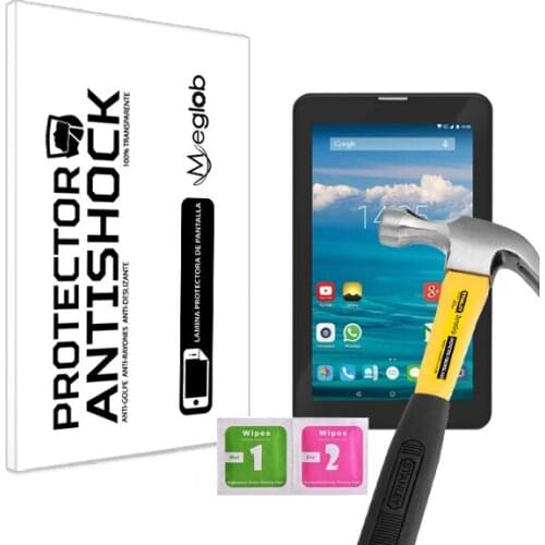 Screen protector Anti-Shock Anti-scratch Anti-Shatter compatible with Tablet Trevi TAB 7 3G T8