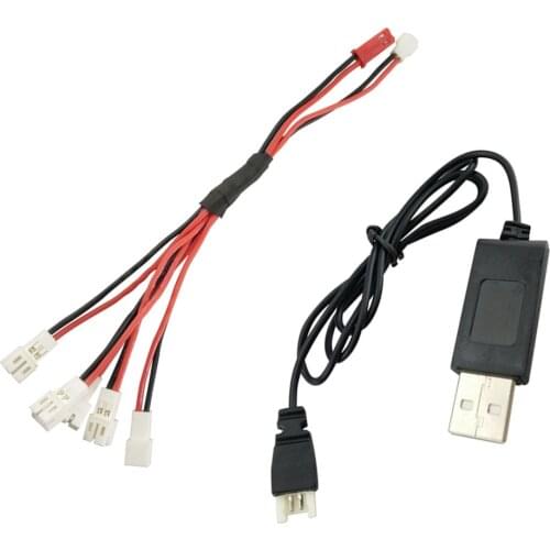 HIINST USB Charging Cable 5 in 1 Conversion Line For A20 A20W Quadcopter Battery High quality drone toy accessories upgrade part