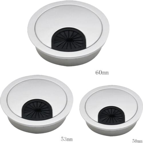 Cable Hole Covers Round Computer Desk Grommet Cable Hole Covers Furniture Hardware Outlet Port Surface Line Sort Out Tools