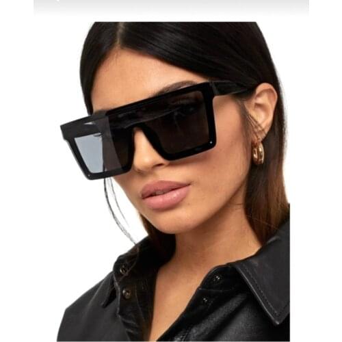 Unisex Square Sunglasses Eyeglasses Major Big Black
