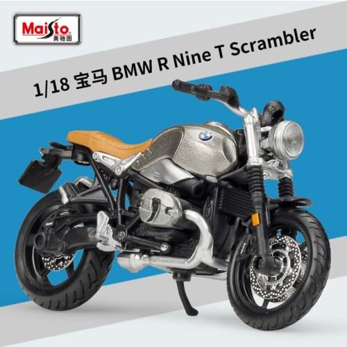 Maisto 1:18 R Nine T Scrambler Alloy Metal Motorcycle Road Racing Model