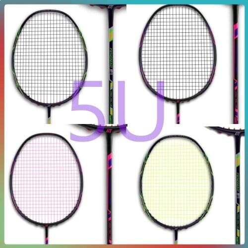 New 6U Full Carbon Fiber Badminton Rackets Professional Training Exercise Padel Apacs Badminton Speed Z Force Badminton Racket