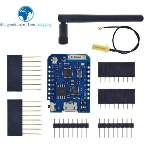 WEMOS D1 Mini Pro 16M Bytes External Antenna Connector NodeMCU Based ESP8266 CP2104 WIFI Development Board For arduino