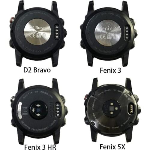 Original Back Case no battery for Garmin Fenix ​​3 / 3HR/ D2 Bravo/ Fenix ​​5x Sport Training Watch Back Cover Replacement
