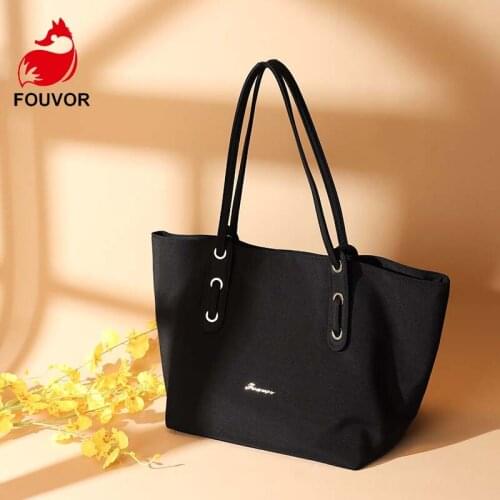 Fouvor Crossbody Bags For Women Large Capacity Messenger Bags Purses Oxford Tote Rivet Handbags Casual Shopping Bag Women Hobos