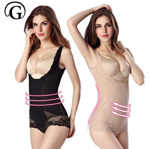 M-3XL Women Sexy Bodysuit Body shaper Briefer Smooth Slimming Shapewear push up Bra Tummy Control Butt lifter corset underwear