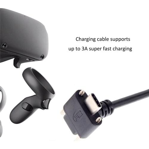 1/3/5/8M USB Type C Data Cable 3A Fast Charging Cable for Oculus Quest Link VR Headset for Steam VR Quest Type-C to 3.1 USB Line