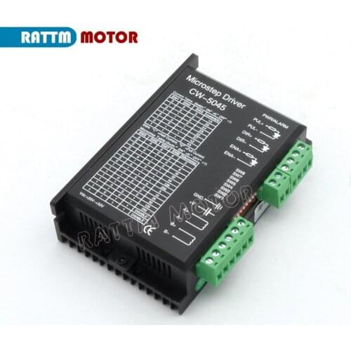1pcs CW5045 stepper motor Driver 50V/DC 4.5A Microstep 256 for NEMA17 NEMA23 stepping motor driver CNC Router Milling Machine