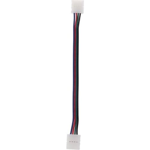 L93A 4 Pin 10mm 17cm RGB LED Strip Light Adapter Connector Wire For 5050 LED Light Strip