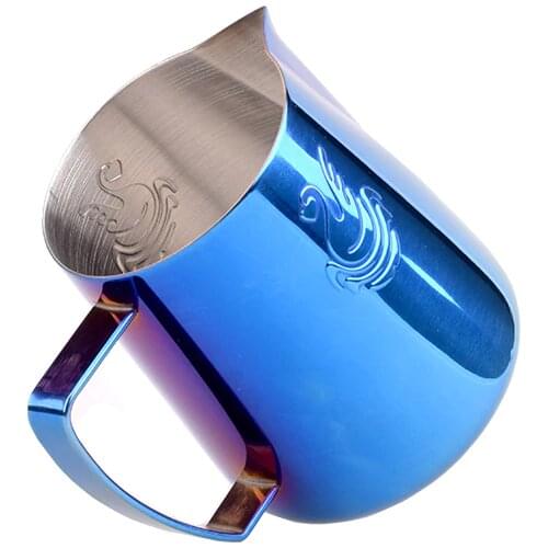 Coffee Latte Milk Frothing Jug Swan Pitcher 400ml 600ML Limited Edition Milk Jugs frothing pitchers with handle