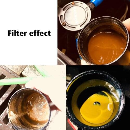 Compact Baffled 2 Port Oil Catch Can Tank Universal Aluminum Air Oil Separator Black Car Interior Supplies