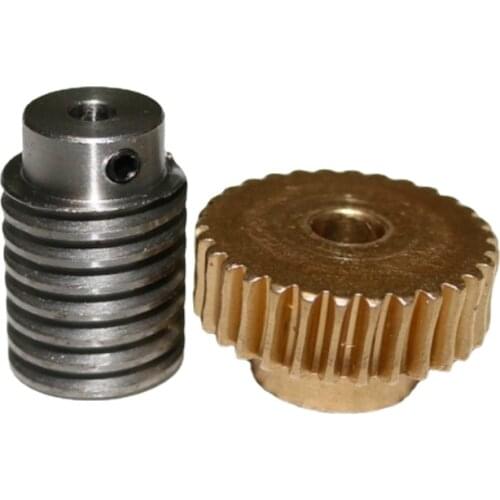 2M-20T reduction ratio:1:20 copper worm gear reducer transmission parts -gear hole:12mm rod hole:10mm
