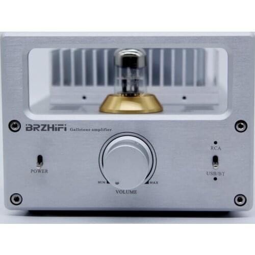 NEW BRZHIFI 6H3+STK407-050 2X40W combination of electron tube and transistor HIFI amplifier