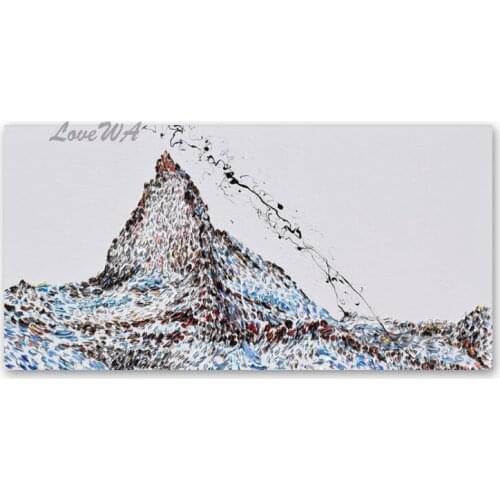 3D Thick Texture Acrylic Knife Oil Painting Handmade Wall Decorative Canvas Art Hot Selling Home Wall Showpiece Dropshipping