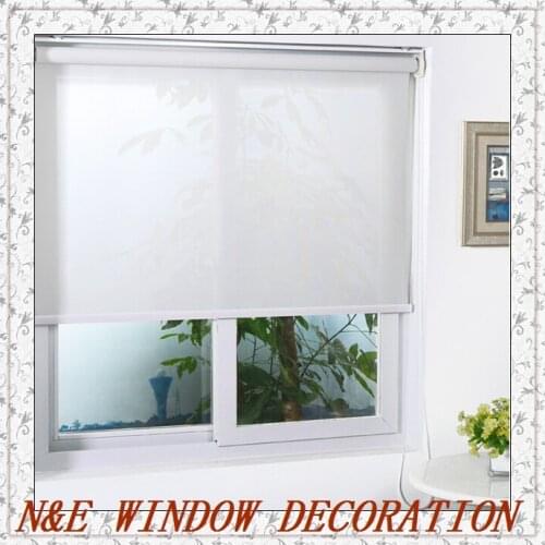 Popular sunscreen blinds/double-layer roller blinds/ready made curtain/curtain fabric window curtain/Roller blinds