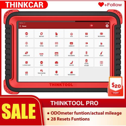 Thinkcar Thinktool Pro OBD2 Professional Full System Diagnostic tool Scanner Code Reader Car Auto Scanner ECU Coding Active Test