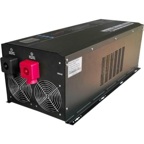 Vmaxpower 12kw dc to ac PV Inverter 12kva low frequency 100A off grid charging solar energy system 12kva Pure Sine Wave Inversor