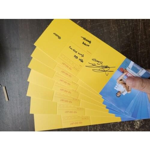 South Korean Groups KPOP Bangtan Boys New Album Butter Information Card Lomo Card Photocard Poster Paper Cards Signature Card