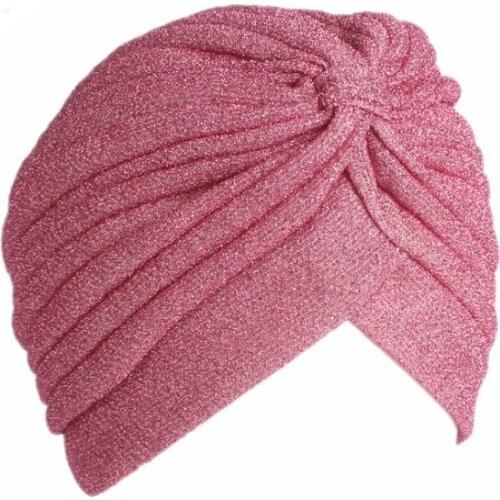 Womens Silk Hat Muslim Turban Hat Ladies Elegant Stretchy Soft Indian Turban Adult Hat Head Wrap Bandanas Hot