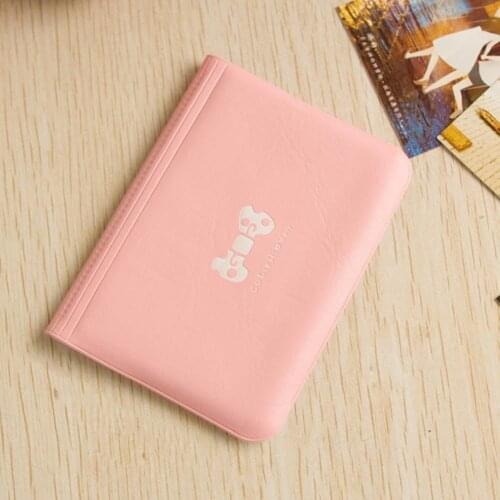 Womens Bowknot Business ID Credit Card Holder Storage Pocket Bag Wallet Case