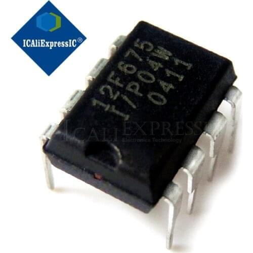 100PCS PIC12F675-I/P PIC12F675-I DIP8 DIP PIC12F67 In Stock