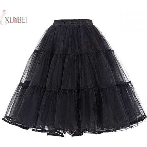 2019 Tulle Short Cheap Woman Wedding Petticoat Underskirt Crinoline Wedding Accessories Bridal Petticoat Jupon Marriage New