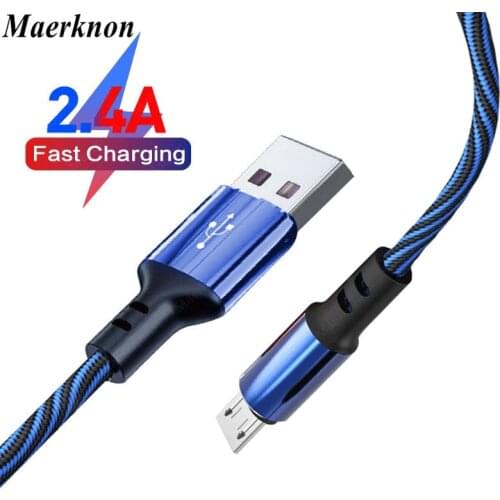 3A Micro USB Cable Fast Charging for Samsung S8 Xiaomi Redmi Mobile Phone Data Cable Micro usb for Xiaomi Redmi Note 8 V8 Cable