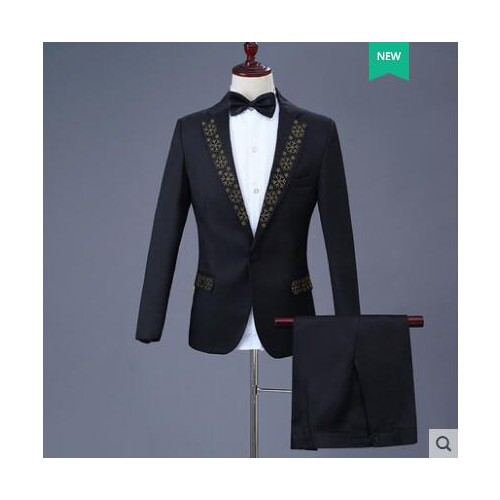 Blazer men formal dress latest coat pant designs marriage suit men costume terno masculino trouser wedding suits for mens black
