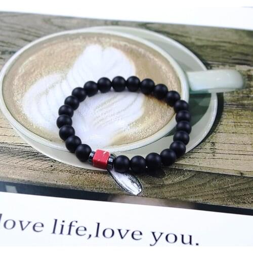 7 color Rainbow man bracalete natrual stone beaded bracelet Square Colorful Emperor beads bracelets for women men jewellery