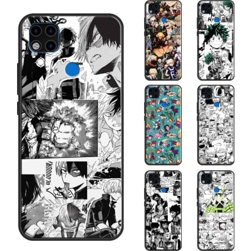 My Hero Academia Deku Manga Collage For Xiaomi Redmi Note 9 Pro Note 8 Pro 9S 8T Note 10 Pro Case For Redmi 9C 8A 9A 9T Cover