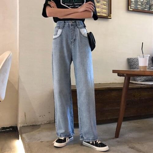 Cheap wholesale 2019 new Spring Summer Autumn Hot selling womens fashion casual Denim Pants FPK6483