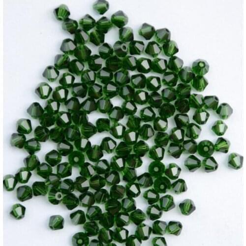 Emerald 3mm 720pcs/Lot Chinese Top Quality Crystal Bicone Beads Free Shipping