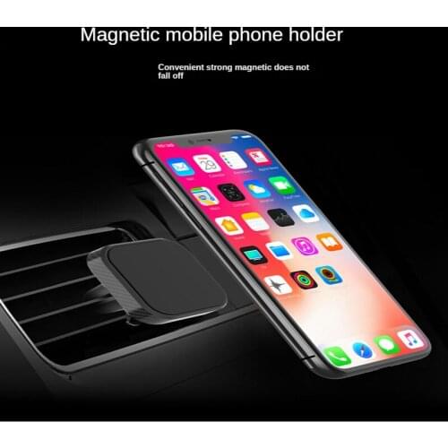 Square air outlet universal car phone holder magnetic deflector GPS automotive device Mount car accessories interior bracket