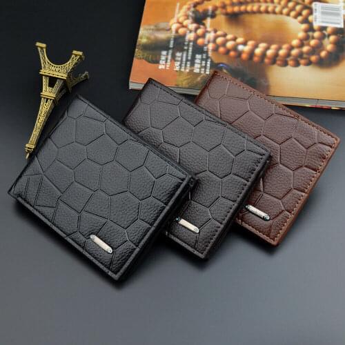 Fashion Mens Bifold Wallet ID Credit Card Holder Clutch portfel casual Wallets Short Coin Purse Carteras Money Billetera Hombre