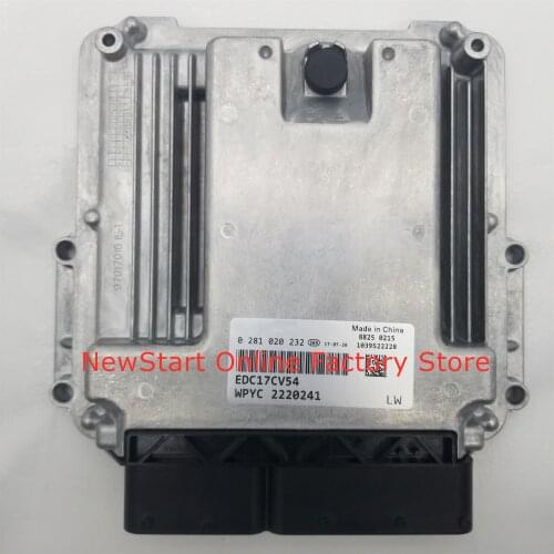EDC17 Engine Computer Board ECU Electronic Control Unit 0281020232 EDC17CV54 YZ4DA2-40