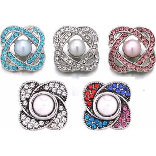 Wholesale metal Rhinestone Snap Buttons W142 tree High heels Diy Jewelry fit 18mm Snap button Necklaces/Bracelets for women