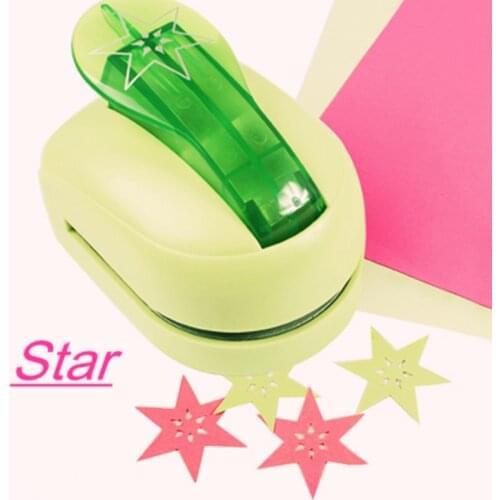 New Arrival Star Shaped Punch Craft Foam Puncher Handmade DIY Tools Paper Cutter Scrapbooking School Stars Hole Punch Free Ship