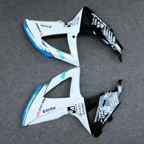 Fit For Suzuki GSXR600 GSX-R 750 K8 2008 - 2010 Motorcycle Left Right Batwing Side Fairing Bodywork Part GSXR 600 GSXR750 2009