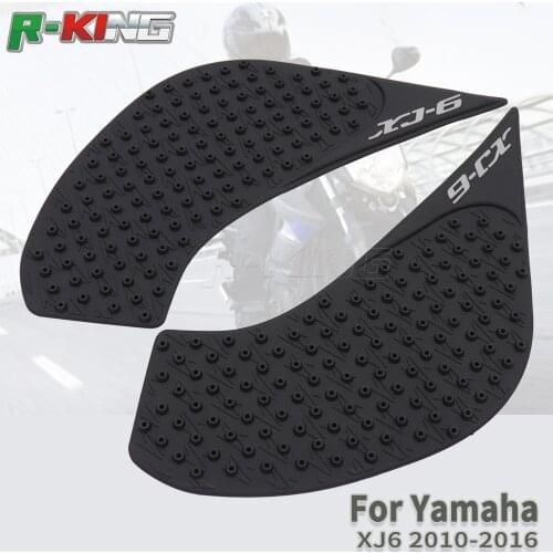 Motorcycle Anti slip Tank Pad 3M Side Gas Knee Grip Traction Protector Sticker For Yamaha XJ6 2010 2011 2012 2013 2014 2015 2016