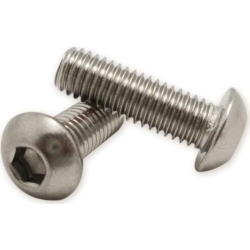 M8 Hexagon Socket Pan Head Screw Hex Screws Tornillos Parafuso Allen Schroeven Vis Inoxydable Stainless Steel Tornillo ISO7380