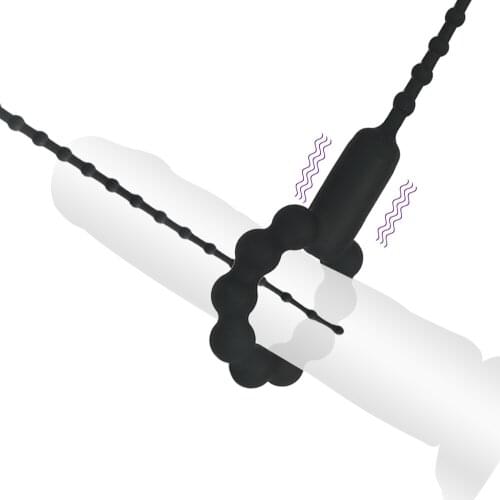 Silicone Urethra Catheter Male Penis Plug Sounding Tube Urethral Stretcher Urethral Sound Dilator Adult Sex Toy For Men Erotic