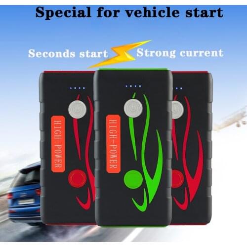 OEING Upgraded 2000A Peak SuperSafe Car Jump Starter with USB Quick Charge 3.0 (Up to 10L Gas or 7L Diesel Engine) 12V Auto Bat