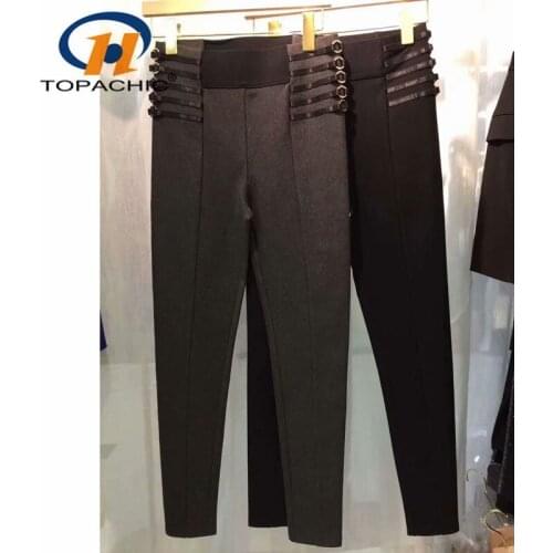 Женские узкие брюки TOPACHIC China At AliExpress